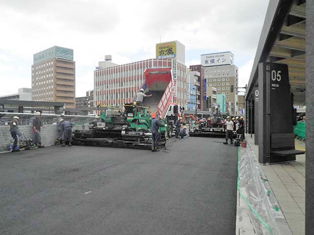 駅前広場整備工事その19+(1)